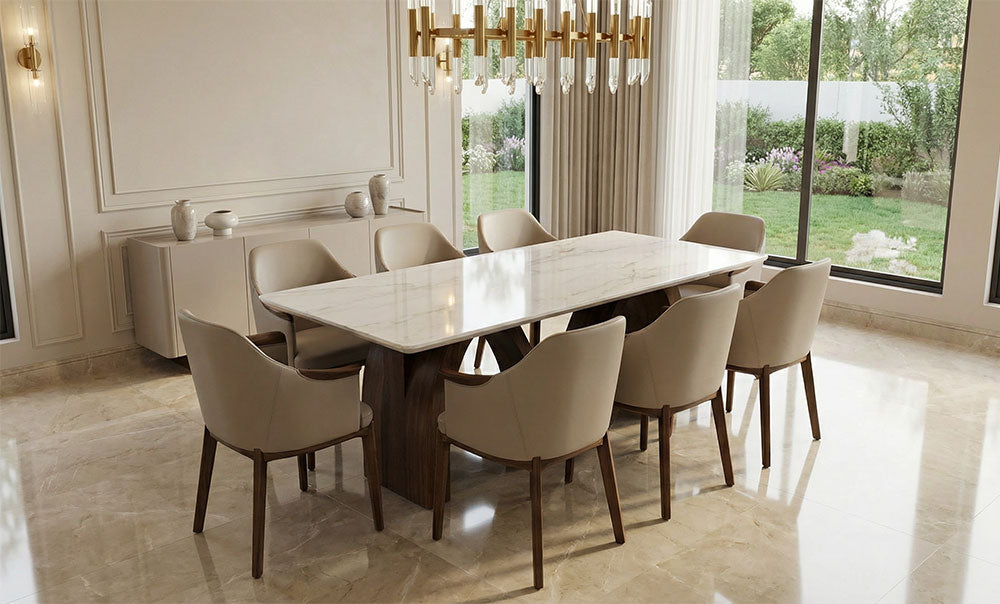 D’Ville Dining set 8 seater– MK Kabbani Furniture