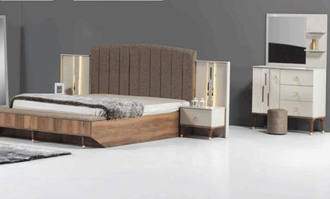 Zenit 6-Pieces King Bedroom Set