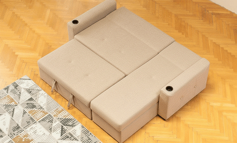 cool  -  L shape sofa bed - 2 seaters