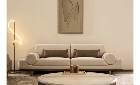 Milas SOFA SET ( 4+3+1 ) - MK Kabbani Furniture