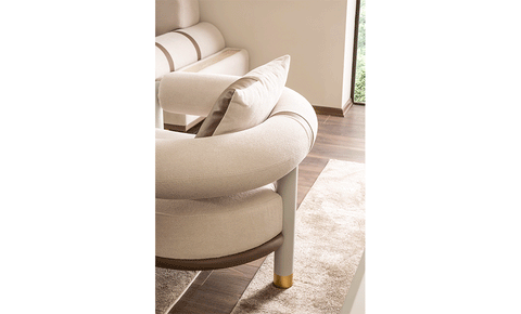 Milas SOFA SET ( 4+3+1 ) - MK Kabbani Furniture