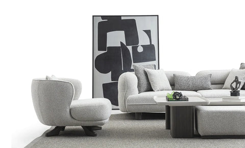 Hermes SOFA SET ( 4+3+1 ) - MK Kabbani Furniture