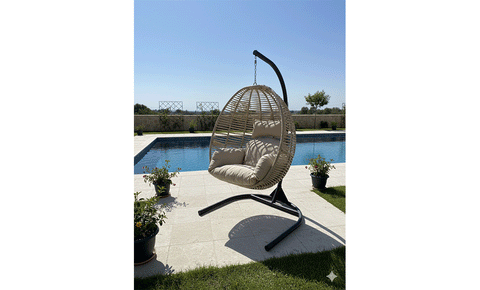 Bulbi - Swing Chair ( Beige )