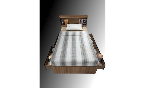 Touch single  bed 120*200 cm - MK Kabbani Furniture