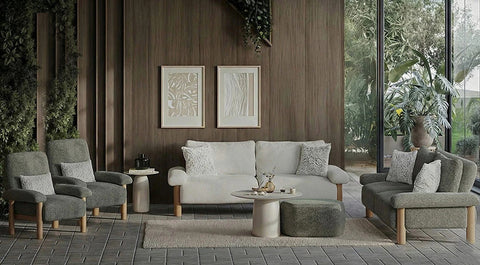 Marcos Sofa set ( 3+3+1+Gift chair )