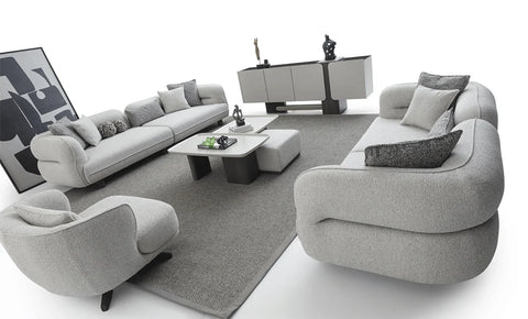 Hermes SOFA SET ( 4+3+1 ) - MK Kabbani Furniture