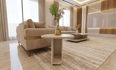 Marmar side table