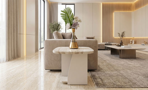 Marmar side table