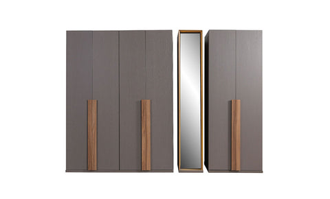 Peru 8-pieces  king Bedroom set 180*200 cm                                                                                           ( FREE MIRROR UNIT + DRAWER UNIT) - MK Kabbani Furniture