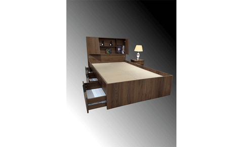 Dama single  bed 120*200 cm - MK Kabbani Furniture