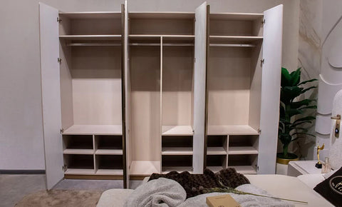 مونزا طقم غرفة نوم كاملة 8 قطع 180*200 مع خزانة 