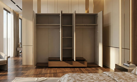 ADEN 6 Door Wardrobe