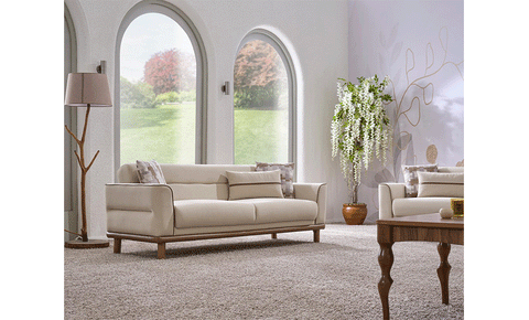 Diego sofa set  ( 3+3+1 ) - MK Kabbani Furniture