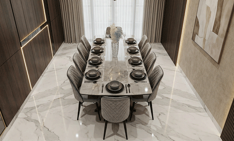 Tower Dining Set 10 Seater