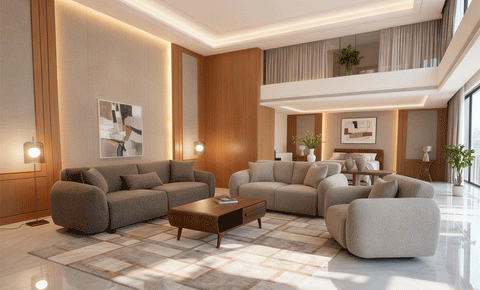 سوزان طقم كنب 3+2+1     