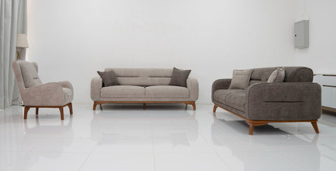 New inchi sofa set  ( 3+3+1 ) - MK Kabbani Furniture