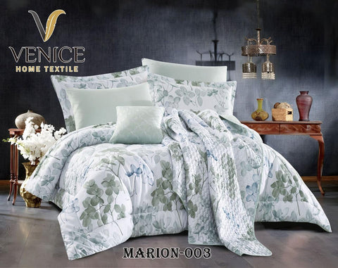 Marion Printed 8PCs Comforter Set