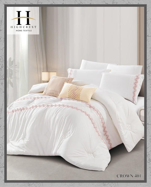 CROWN Comforter 8 Pcs Set 401