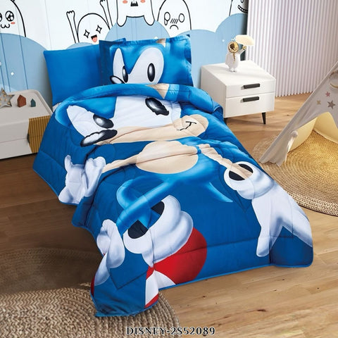 Sonic the Hedgehog Twin Comforter Set – 4 Pieces