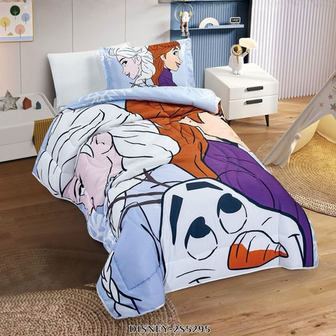 Disney Frozen Twin Comforter Set – 4 Pieces