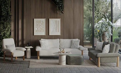 Marcos Sofa set ( 3+3+1 )