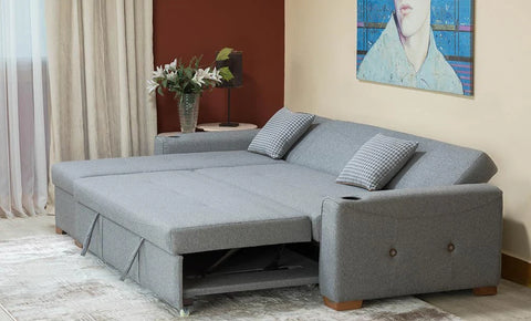 cool  -  L shape sofa bed - 3 seaters - MK Kabbani Furniture