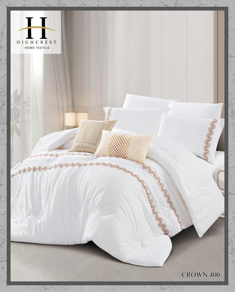 CROWN Comforter 8 Pcs Set 400