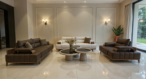 Monza Sofa Set 3+3+1