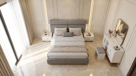 Prestige Bedroom Set – King Size (9 Pieces)