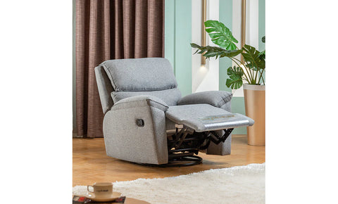 mini recliner gray color - MK Kabbani Furniture