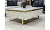 Center Table MK 600 White color - MK Kabbani Furniture