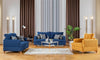 Nice Sofa set 3+2+1 ( Blue color ) - MK Kabbani Furniture