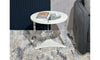 MK 371 Side table white color - MK Kabbani Furniture