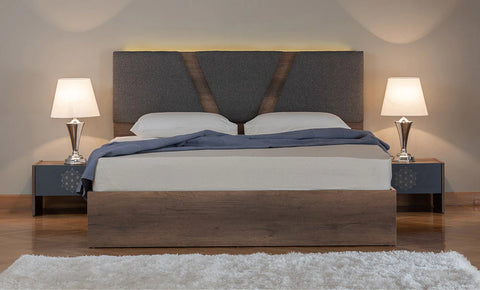STAR 6-Piece King Bedroom Set - 160x200 cm - MK Kabbani Furniture