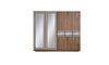Mira Wardrobe Sliding Door Wardrobe with Mirror - MK Kabbani Furniture